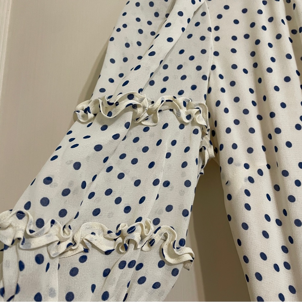 NWT Reformation Tanna wrap dress - Picture 8 of 9